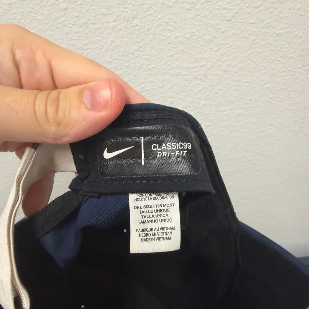 Nike BYU Cougars Classic99 Dri-FIT Hat Navy Blue Adjustable NCAA Cap